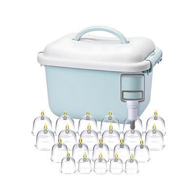 Kit Ventosaterapia 24 Ventosas + Maleta