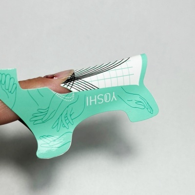 Yoshi - Moldes Extensão De Unhas Turquesa - 100 und Yoshi - Moldes Extensão De Unhas Turquesa - 100 und