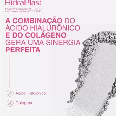 Bel Col- HidraPlast Lips Máscara de Colágeno e Ácido Hialurônico