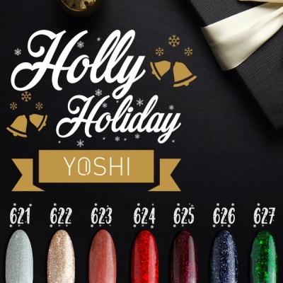 Yoshi Gel Polish - Holly Holiday Collection