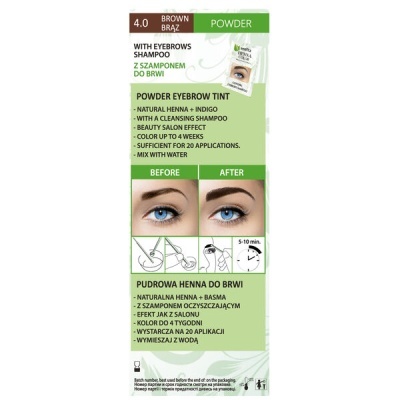 Henna em Pó Sobrancelhas 4.0 Marrom - Venita