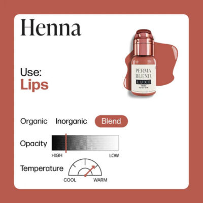 Pigmento Labial Perma Blend Luxe 15ml - Henna