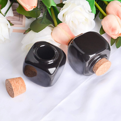 Pote de Porcelana para Líquido Acrílico c/ Tampa