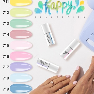 Yoshi Gel Polish - Happy Collection
