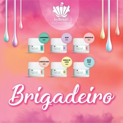 Kit Gel de Cor Brigadeiro