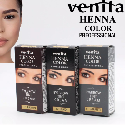 Henna em Creme Sobrancelhas - Venita