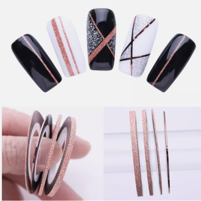 Fita Foil Glitter - Pack 4 unidades