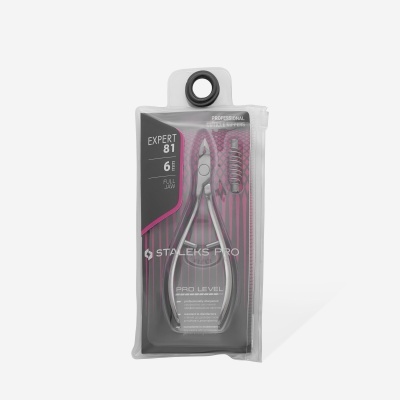 Staleks - Alicate de Unha Encravada PRO EXPERT 81 6mm Staleks - Alicate de Unha Encravada PRO EXPERT 81 6mm