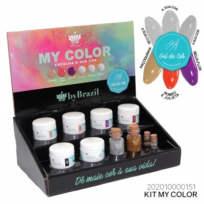 Kit Gel De Cor My Color