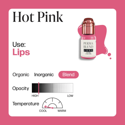 Pigmento Perma Blend Luxe PMU Labial Hot Pink