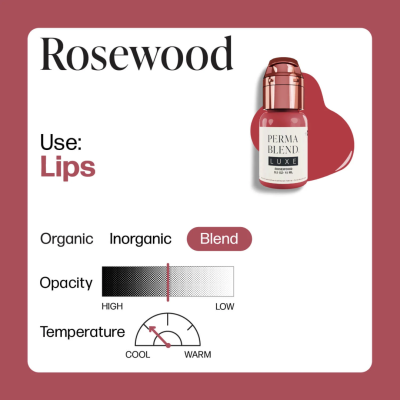 Pigmento Perma Blend Luxe PMU Labial Rosewood
