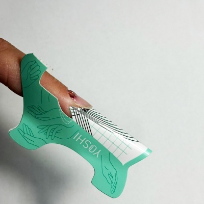 Yoshi - Moldes Extensão De Unhas Turquesa - 100 und Yoshi - Moldes Extensão De Unhas Turquesa - 100 und