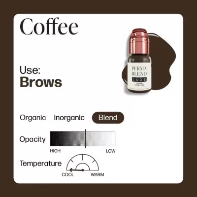 Pigmento Perma Blend Luxe 15ml - Coffee