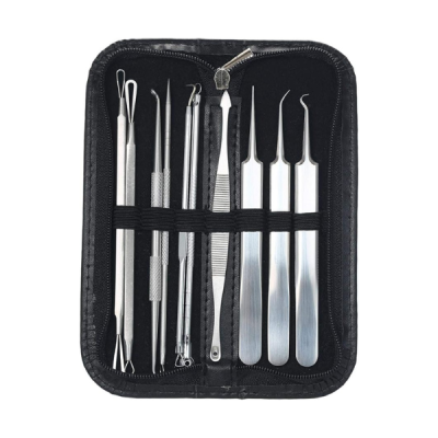 Kit Utensílios/Curetas p/ Limpeza de Pele