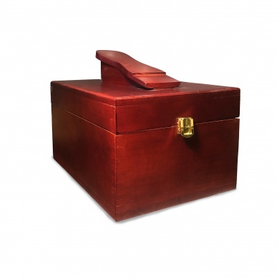 CAIXA DE MADEIRA P/ ENGRAXAR