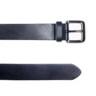 CINTO DE COURO AZUL 40MM HOMEM