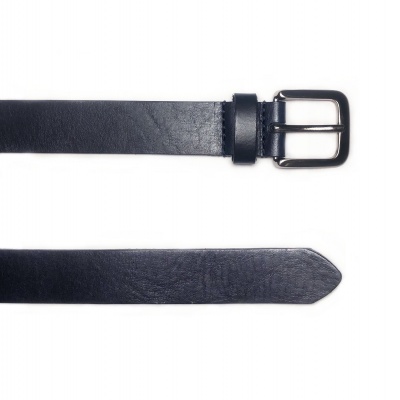 CINTO DE COURO AZUL 30MM HOMEM