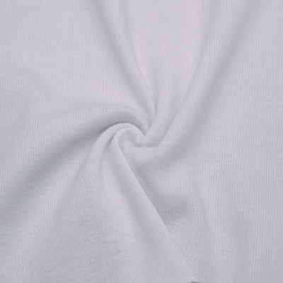 Malha canelada/rib BRANCO