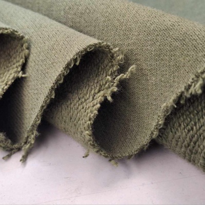 Malha Diagonal s/Carda  DEEP LICHEN GREEN