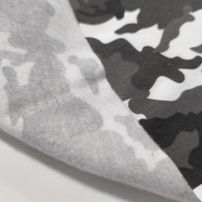 Felpa Italiana alg/poly c/carda BLACK ARMY