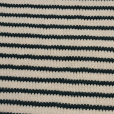 Malha Canelada / Rib RISCAS PÉROLA VERDE TROPA