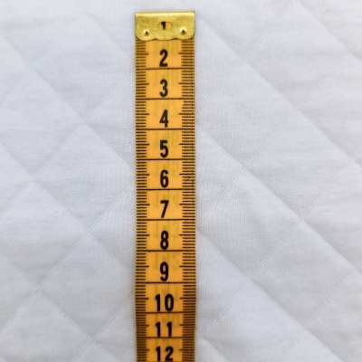 Malha Interlock Jacquard dupla face WHITE