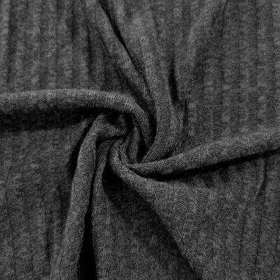 Malha Canelada / Rib CINZENTO MESCADO