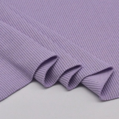 Malha canelada/rib alg/org VIOLA