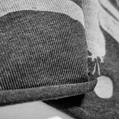 Malha Jersey Algodão c/ Elastano DEEP BLACK