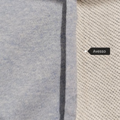 Malha Diagonal c/ ELastano AZUL BEBE MESCLA