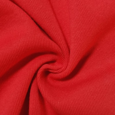 Malha Canelada / Rib VIBRANT RED