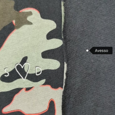 Felpa Americana c/carda CAMUFLAGE