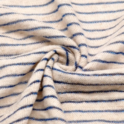 Malha Linho/Alg SMALL STRIP BLUE