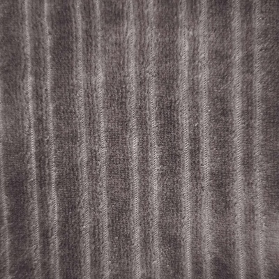 Malha Peluche (tipo veludo) Jaquard CINZA