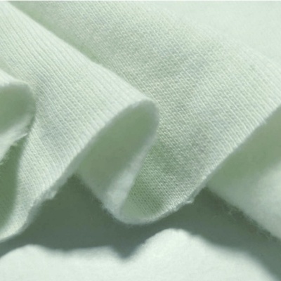 Felpa Americana c/carda alg.orgânico/poli MINT BLUEWASH