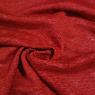 Malha 100% Linho TIJOLO