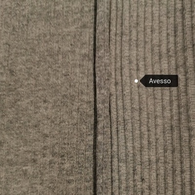 Malha Canelada / Rib FERVER MESCLA CIZENTO