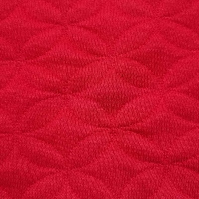 Malha Jacquard Dupla Face Acolchoada RED