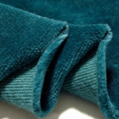 Malha Peluche (tipo veludo) VERDE TEAL