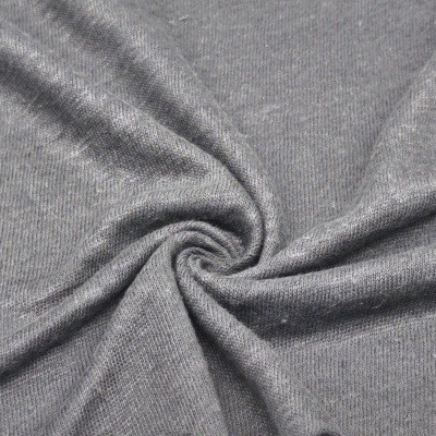Malha 100% Linho CINZENTO RATO