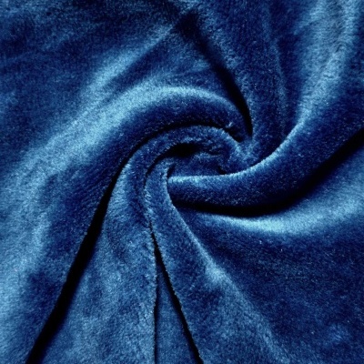 Malha Peluche (tipo veludo) CRISTAL AZUL