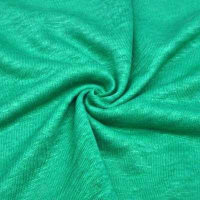 Malha 100% Linho VERDE SPG