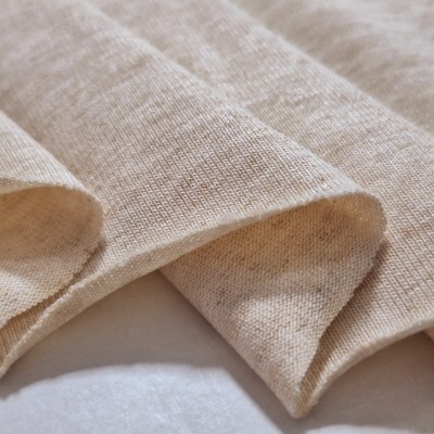 Malha jersey viscose c/elastano BEIGE MELANGE