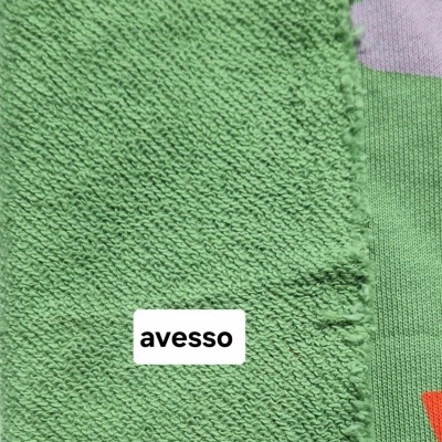 Malha Diagonal s/Carda Alg Org PASTEL CLOVER SUNDRY