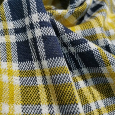 Malha Jacquard Xadrez AMARELO