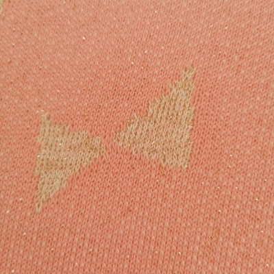 Malha Jersey Jacquard CORAL LAÇOS
