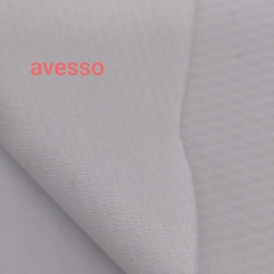 Malha Jacquard Interlock ENCRUZILHADO BRANCO