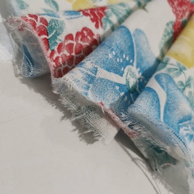 Tecido Algodão / Linho AMORA SILVESTRE