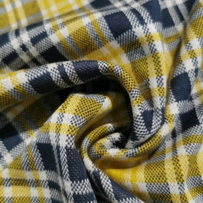 Malha Jacquard Xadrez AMARELO