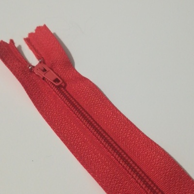 Fecho de Correr Fino Vermelho